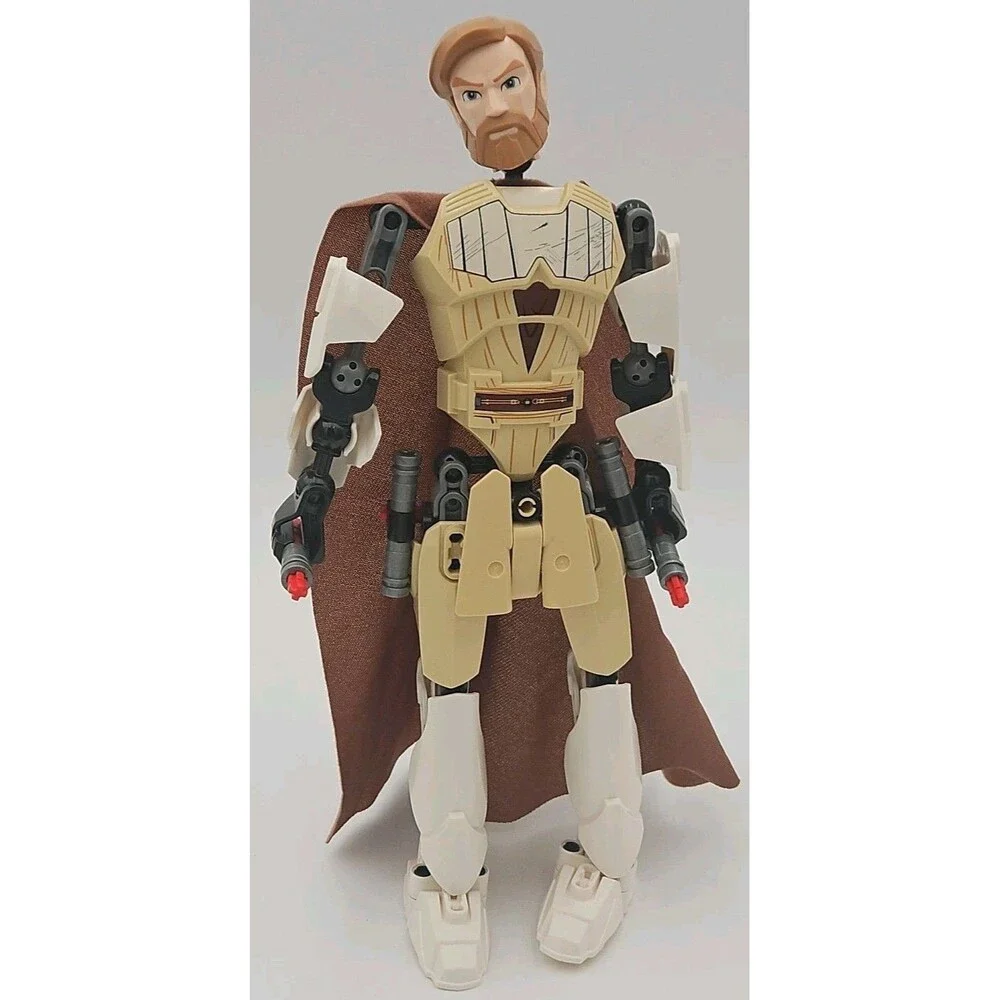 LEGO Starwars Figures Poe Dameron Luke Skywalker, Captain Phasma, Obi Wan Kenobi
